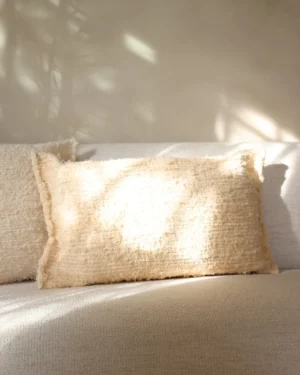 Coussin crème